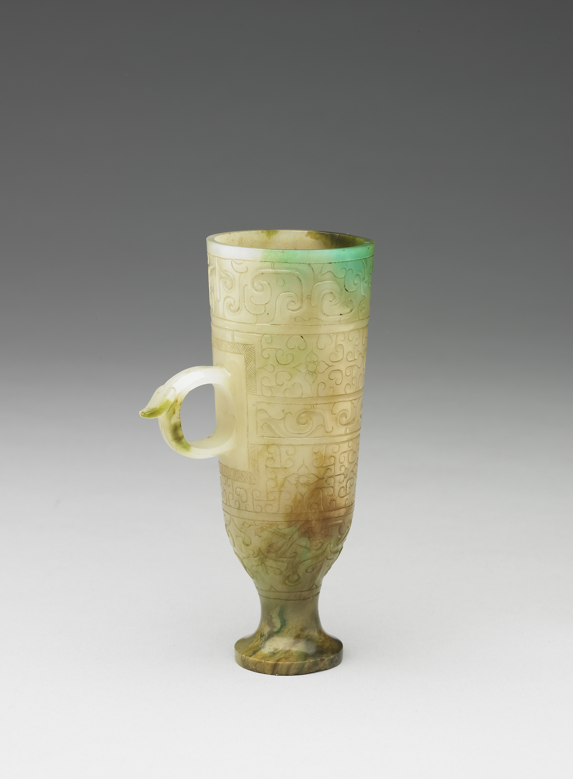Jade Cup, early to middle Western Han dynasty, 206-74 BCE